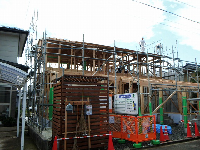 木の家・構造見学会(長期優良住宅)を開催します