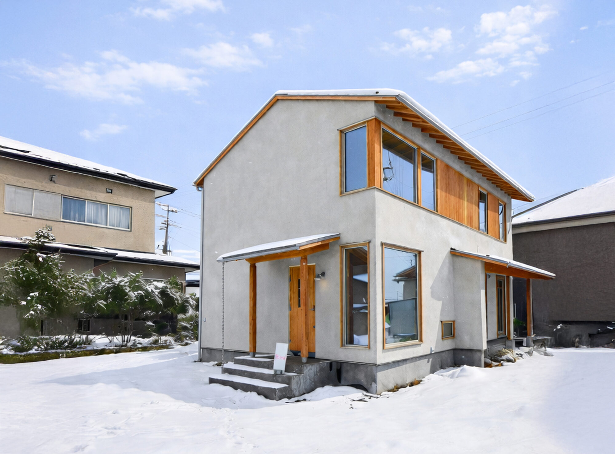 【完成見学会】街にひらき、家族の暮らしを守る 二階リビングの店舗併用住宅 完成見学会